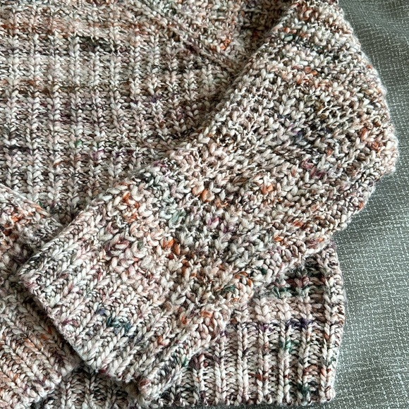 Joie Danniello Chunky knit wool blend sweater crewneck size medium - Picture 5 of 8